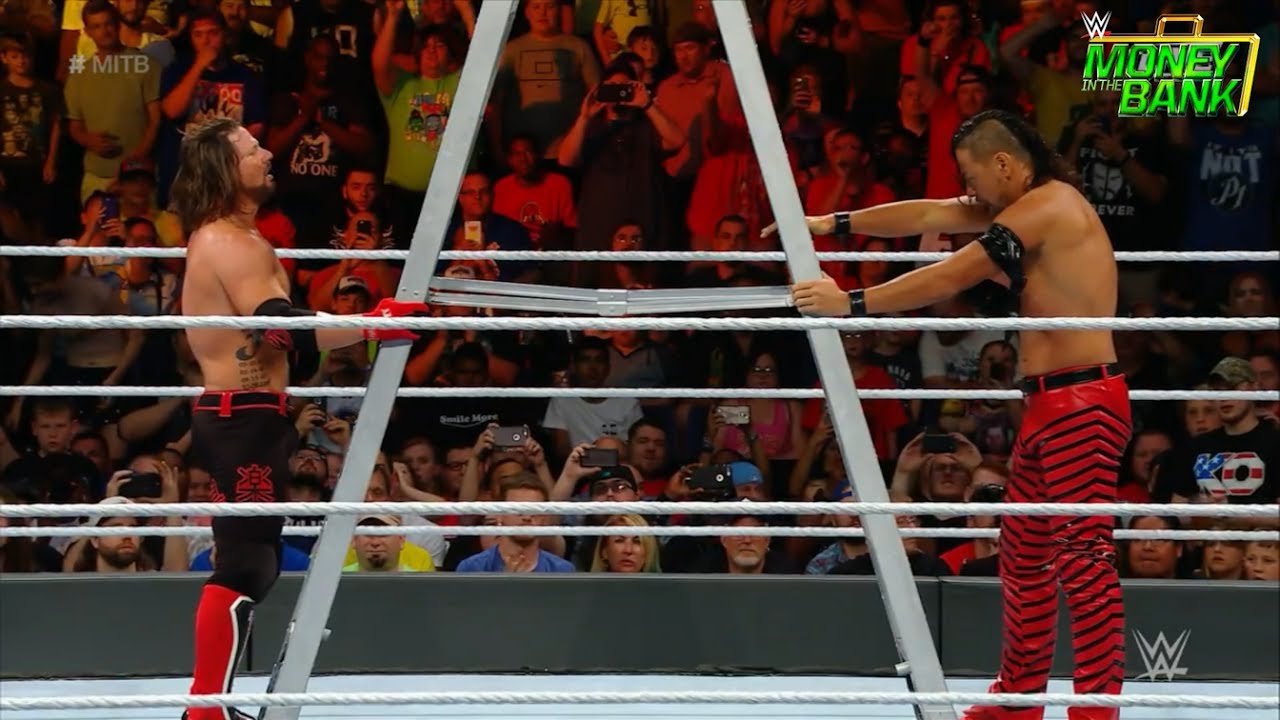 AJ Styles Shinsuke Nakamura Money In The Bank