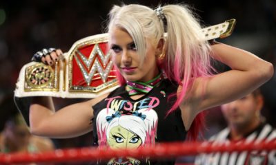 Alexa Bliss WWE Raw Women's Champion WrestleMania Kickoff