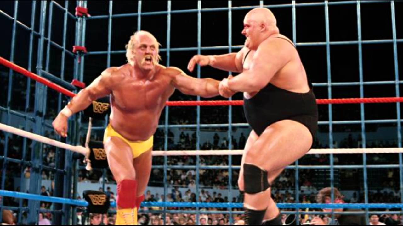 WrestleMania 2 Hulk Hogan King Kong Bundy