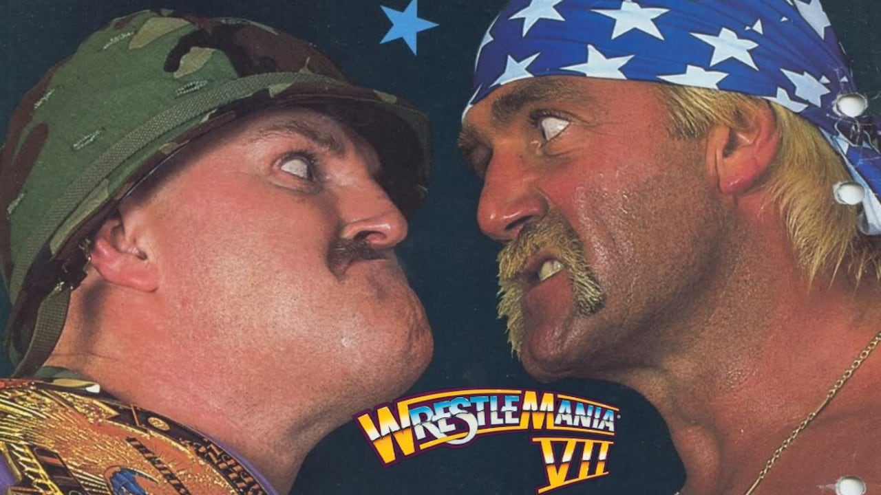 WrestleMania VII Sgt Slaughter Hulk Hogan