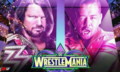 AJ Styles Shinsuke Nakamura WrestleMania 34