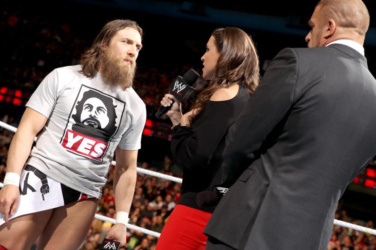 Daniel Bryan Stephanie McMahon Triple H WWE