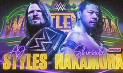 WrestleMania 34 AJ Styles Shinsuke Nakamura