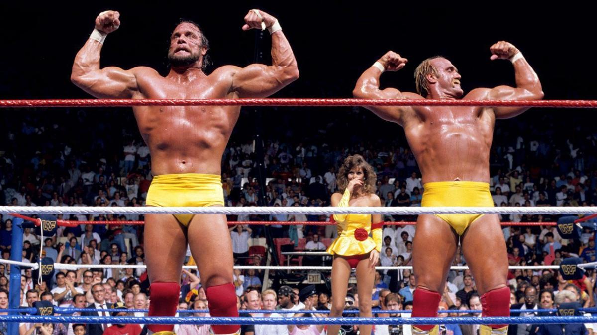 WWF WWE SummerSlam 1988 Hogan Savage Elizabeth