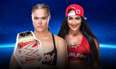 WWE Evolution Nikki Bella Ronda Rousey Raw Women's Championship