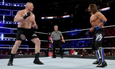 Brock Lesnar AJ Styles WrestleMania 35