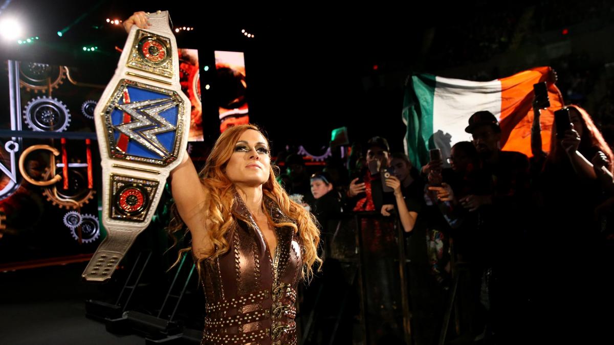 WWE Evolution Becky Lynch Championship