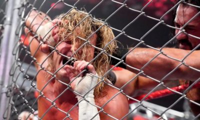 Drew McIntyre Dolph Ziggler WWE Raw Steel Cage