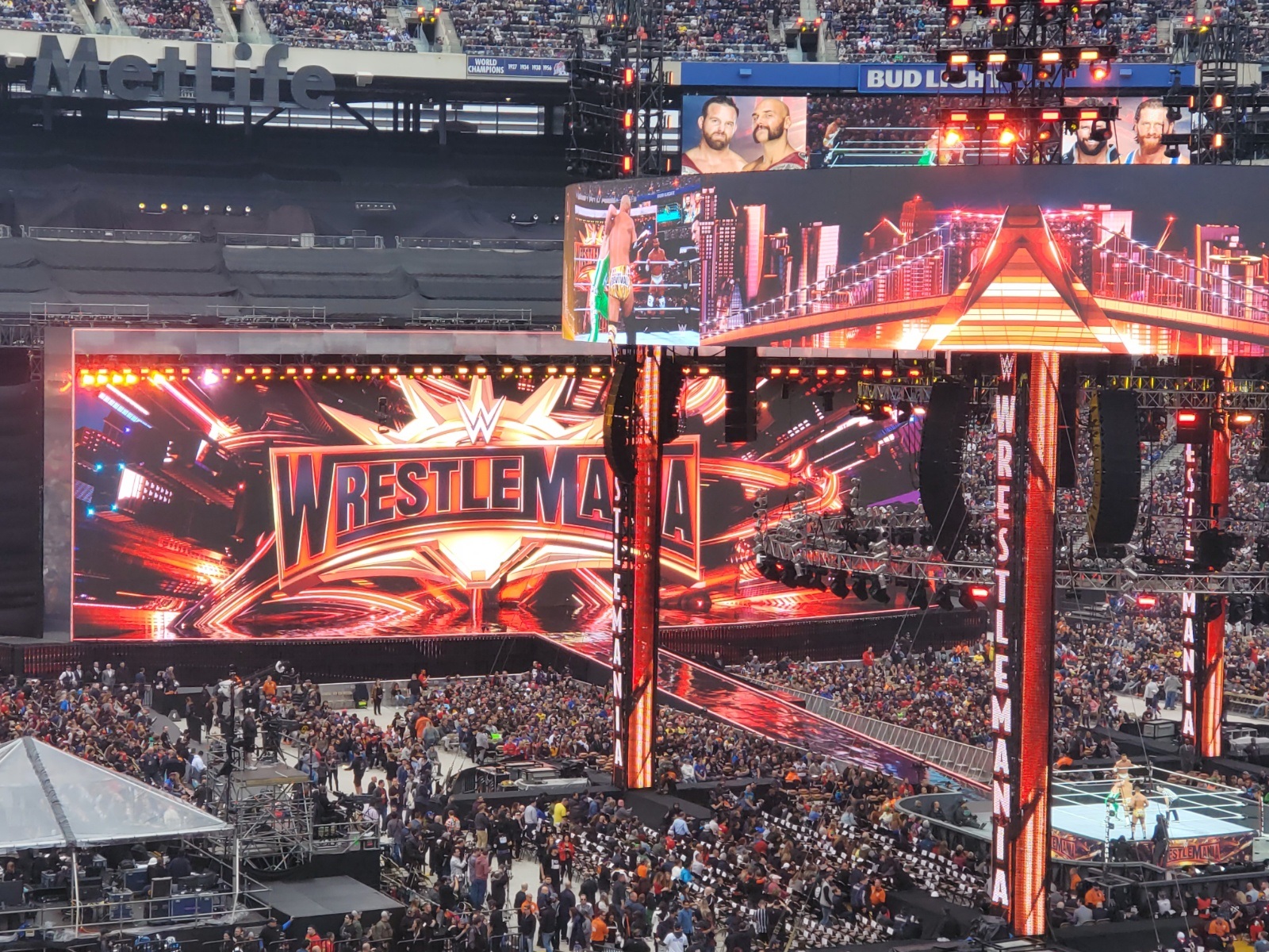 wrestlemania 35 stage