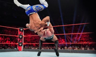 WWE RAW Cesaro Ricochet