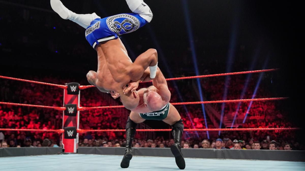 WWE RAW Cesaro Ricochet