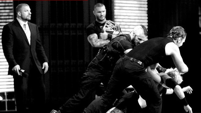 Triple H Randy Orton The Shield Shane McMahon