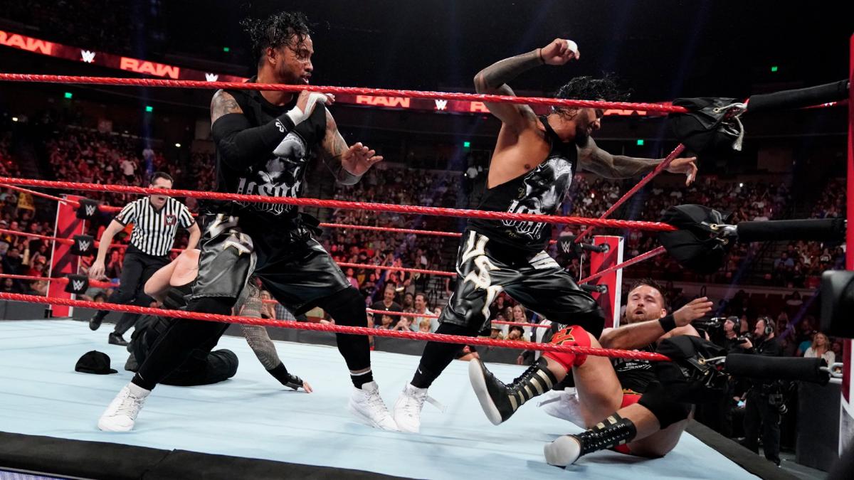 WWE Raw The Usos The Revival
