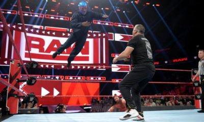 WWE Raw Shane McMahon Cedric Alexander