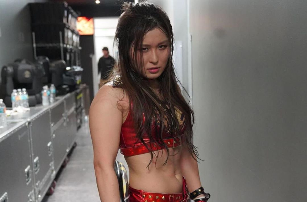 WWE NXT Io Shirai Heel Red. 