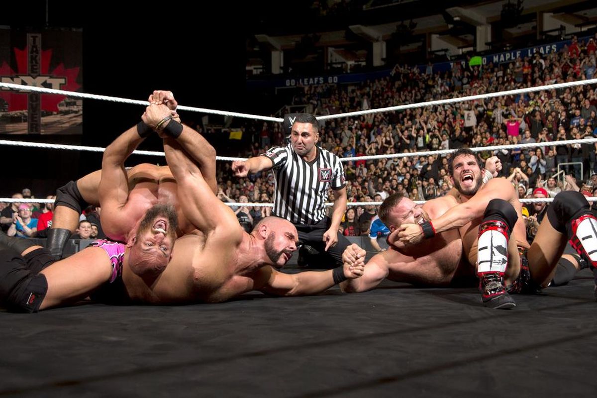 WWE NXT Takeover Toronto DIY Ciampa Gargano The Revival