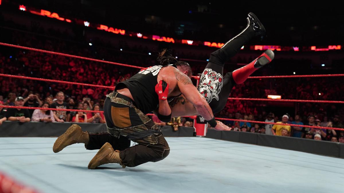 WWE RAW Braun Strowman AJ Styles