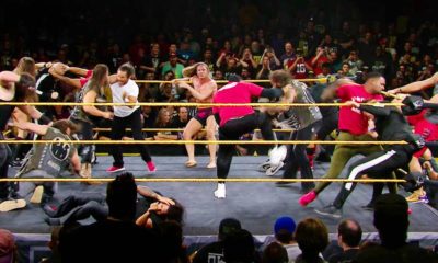 WWE NXT Show Ending Brawl