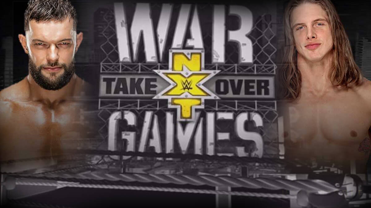 WWE NXT Takeover War Games Finn Balor Matt Riddle