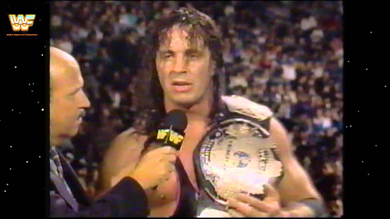Bret Hart WWF Championship 1994