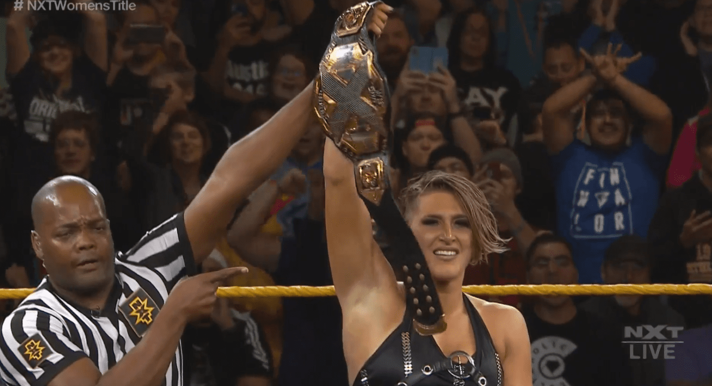 Rhea Ripley NXT Women's Champion