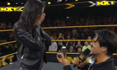 WWE NXT Angel Garza Proposes