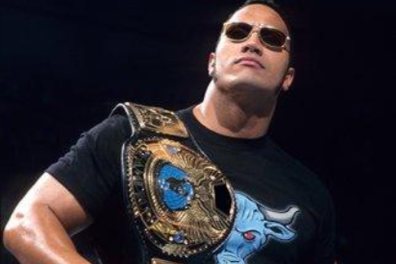 The Rock WWF Championship WWE