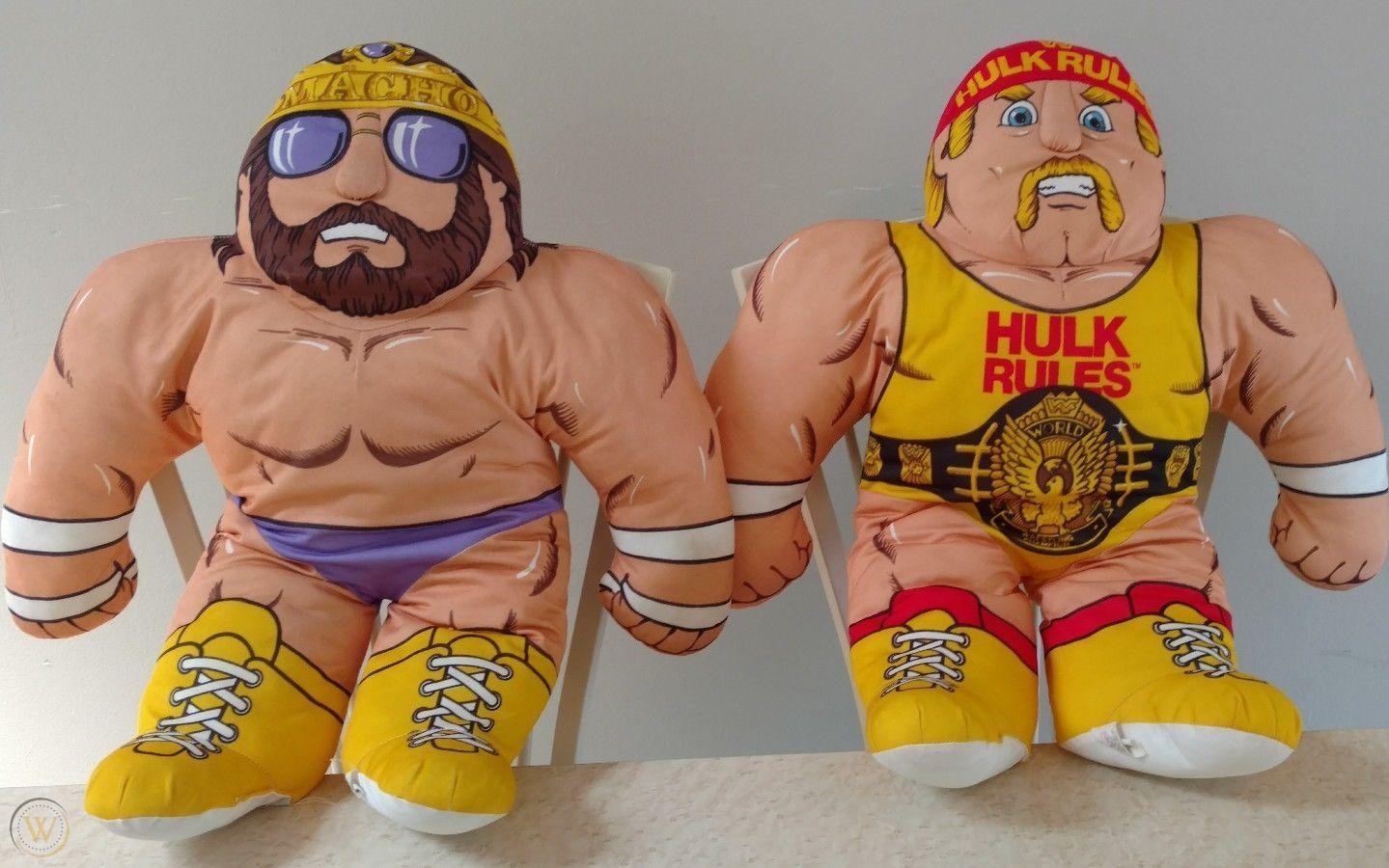 wrestling plush toys