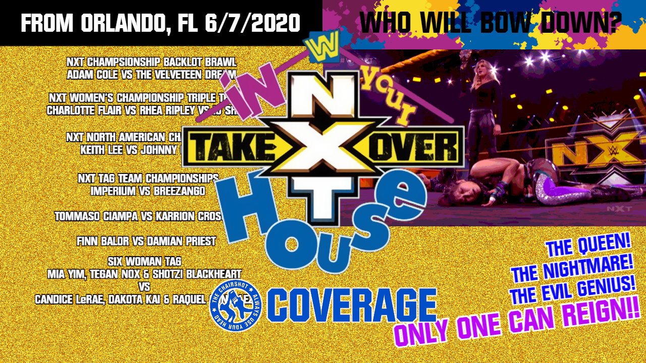 NXT TakeOver In Your House