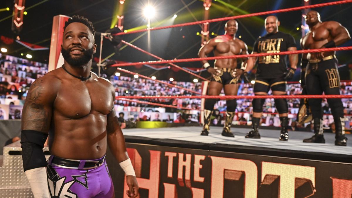 Cedric Alexander The Hurt Business WWE Raw