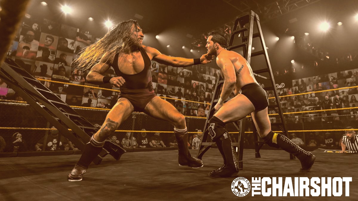 WWE NXT Pete Dunne Kyle O'Reilly Ladder Match