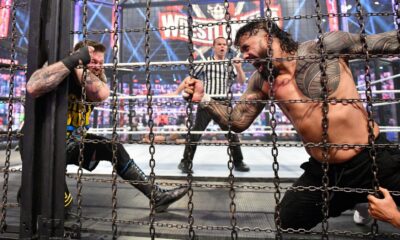 WWE Elimination Chamber 2021 Kevin Owens Jey Uso
