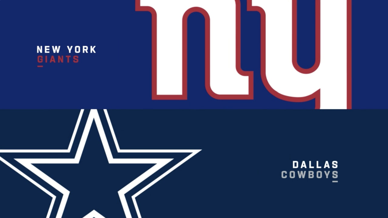 Giants vs Cowboys NFL Week 12