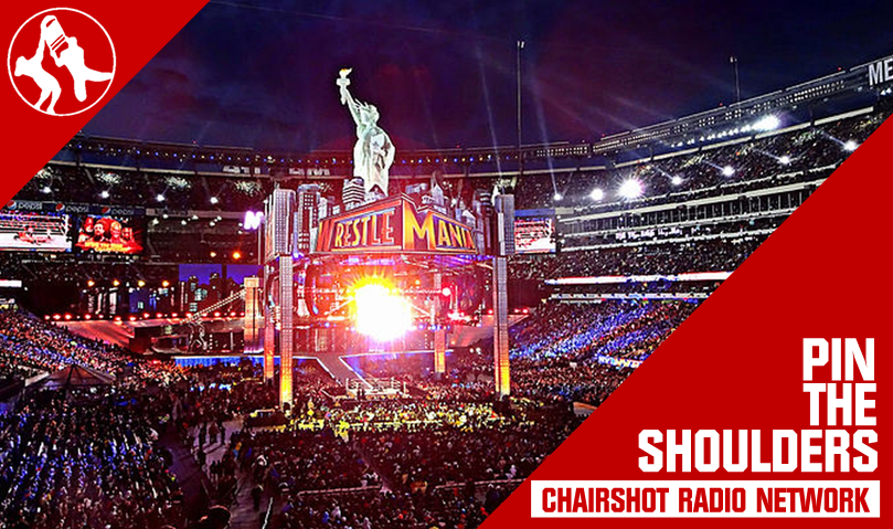 Chairshot Radio Pin The Shoulders WrestleMania 29