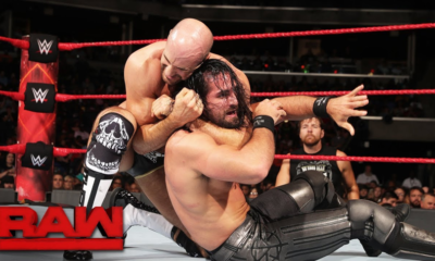 WWE Raw Cesaro Seth Rollins