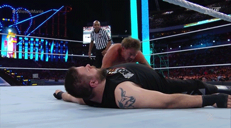 WWE WrestleMania Chris Jericho Kevin Owens One Finger