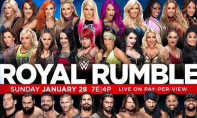 2018 WWE Royal Rumble Poster