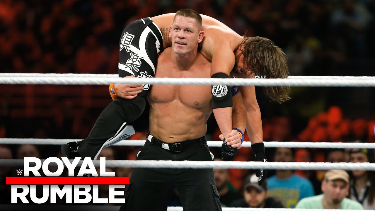 WWE John Cena AJ Styles Match Of The Year