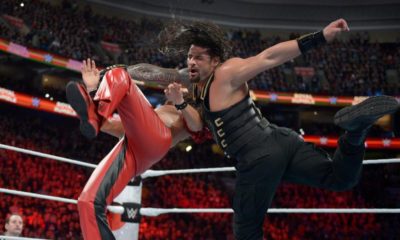 WWE Royal Rumble 2018 Roman Reigns Shinsuke Nakamura