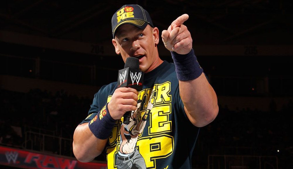 John Cena Point WrestleMania WWE