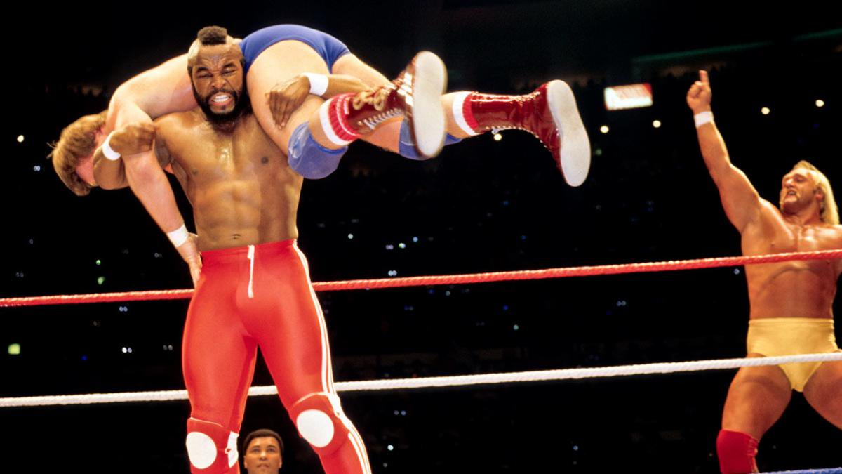 WrestleMania 1 Mr T Hulk Hogan