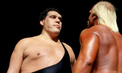 WrestleMania 3 Andre The Giant Hulk Hogan