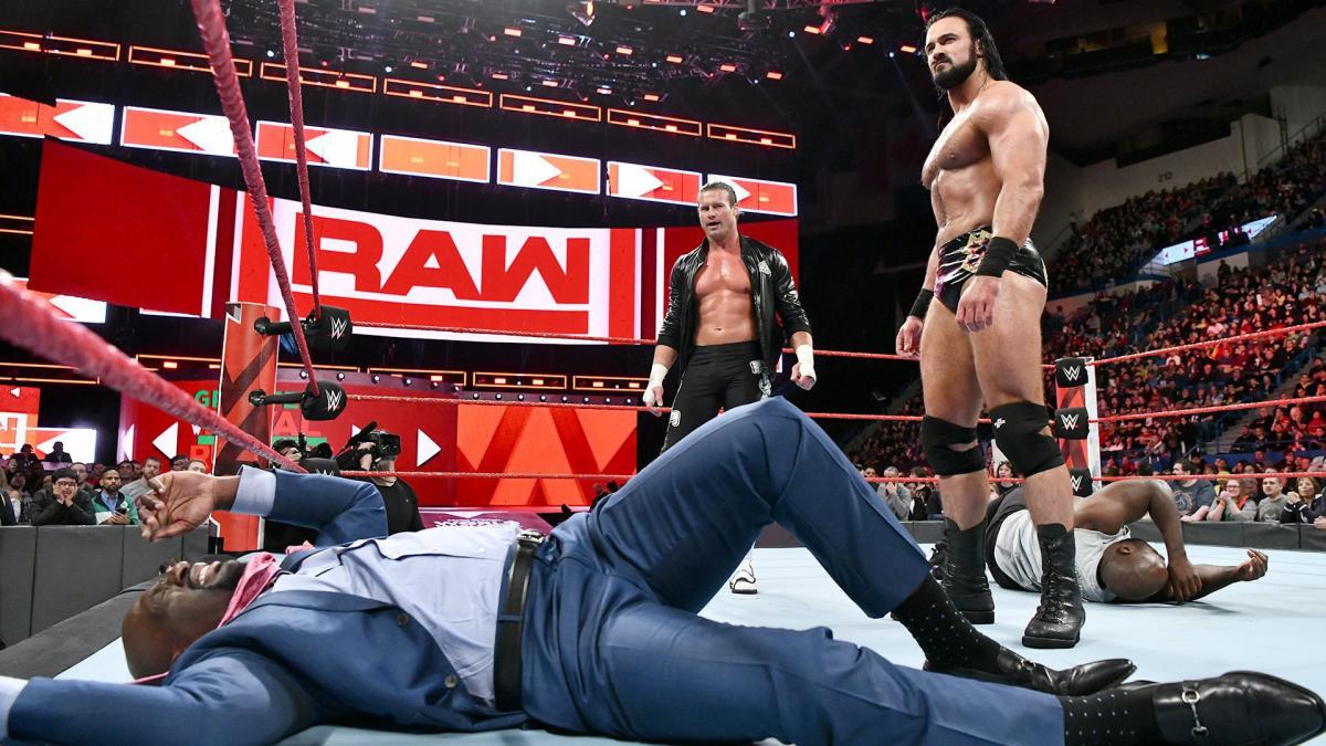 Dolph Ziggler Drew McIntyre WWE Raw