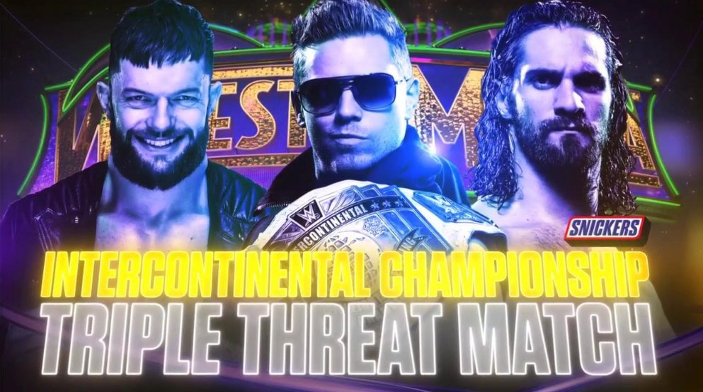 WrestleMania 34 IC Championship