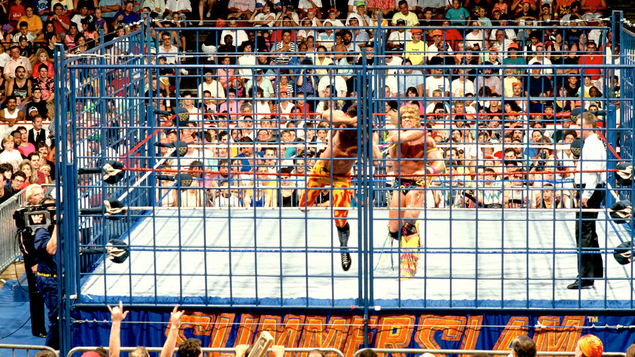 Ultimate Warrior Rick Rude WWF WWE SummerSlam 1990