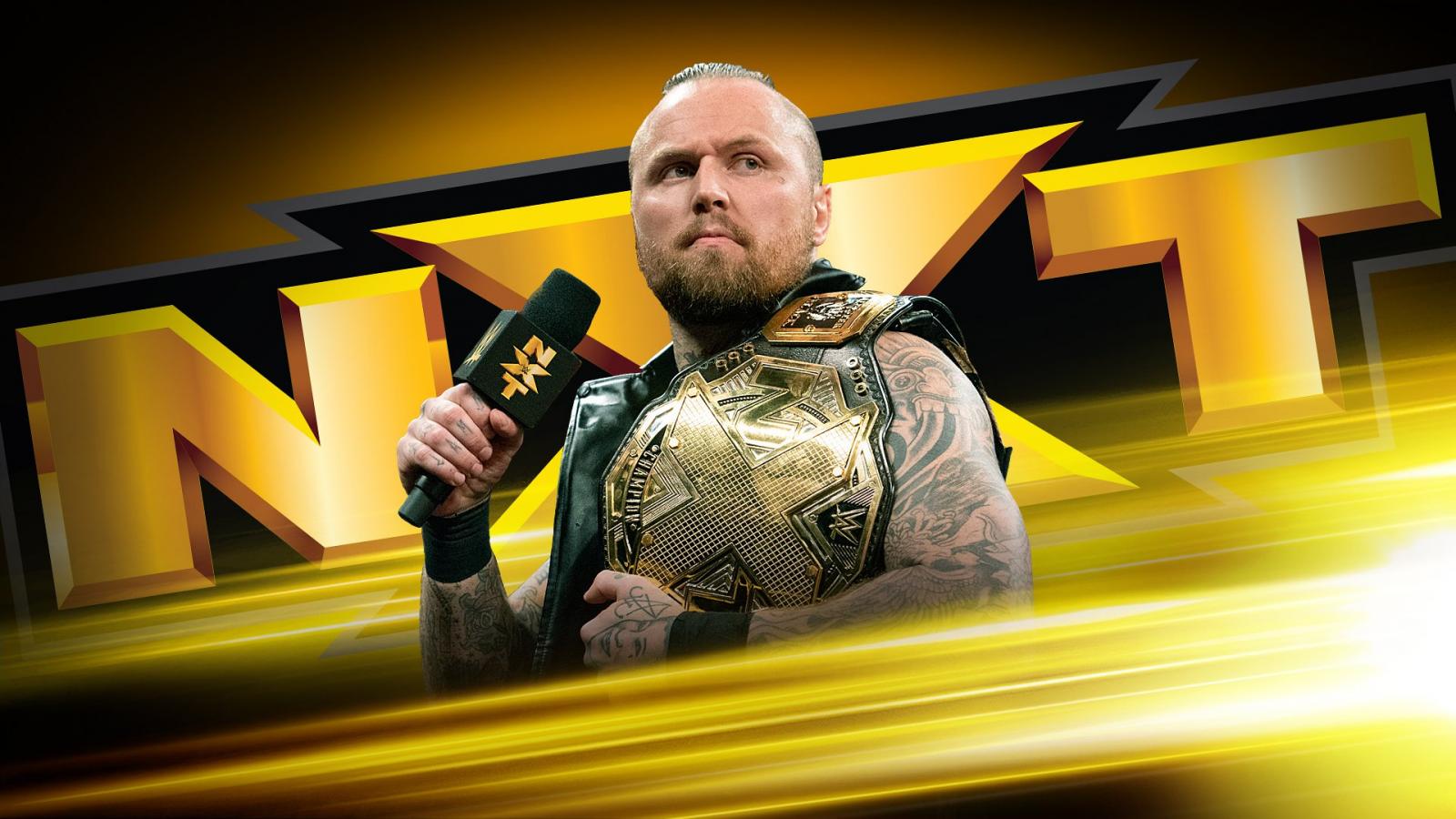 The NXT Champion will speak!