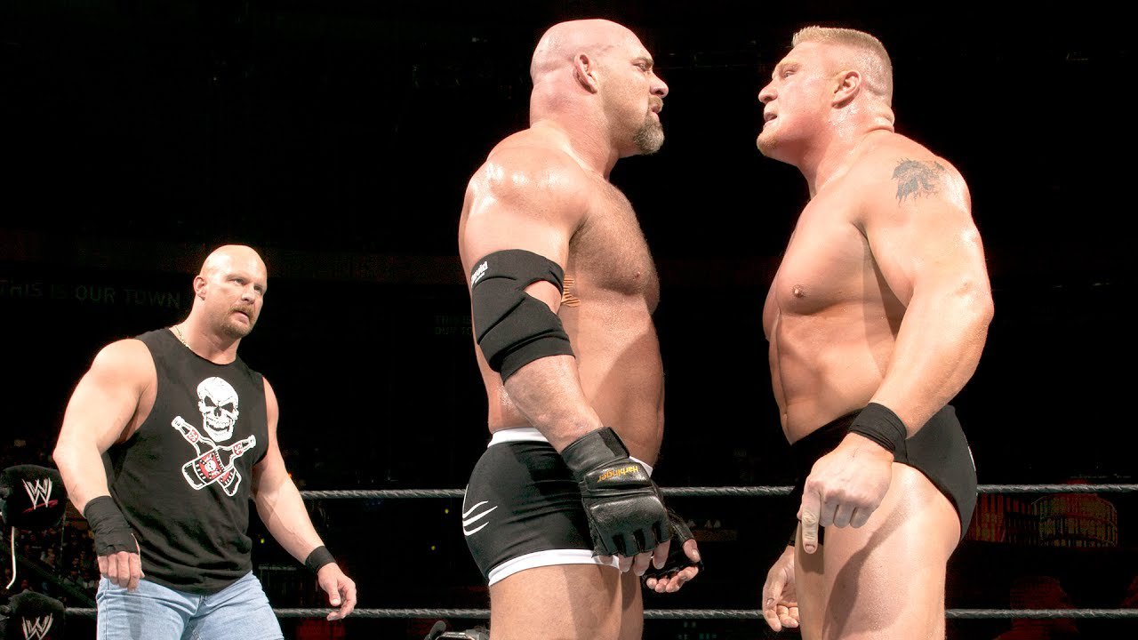 Brock Lesnar Goldberg WrestleMania 20