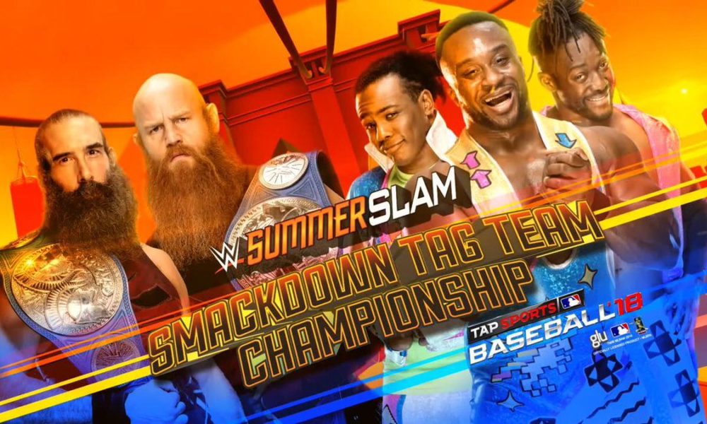 WWE SummerSlam New Day vs Bludgeon