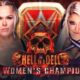 WWE Hell In A Cell Results Ronda Rousey Alexa Bliss