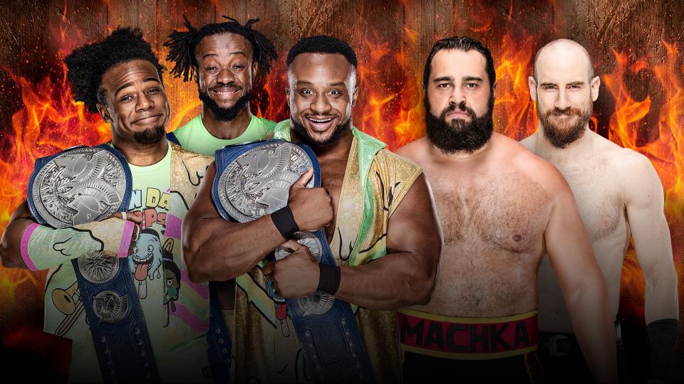 Hell In A Cell Results New Day Rusev Day
